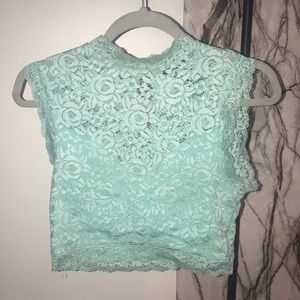 Bebe crop top sleeveless shirt